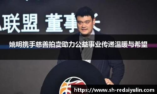 姚明携手慈善拍卖助力公益事业传递温暖与希望